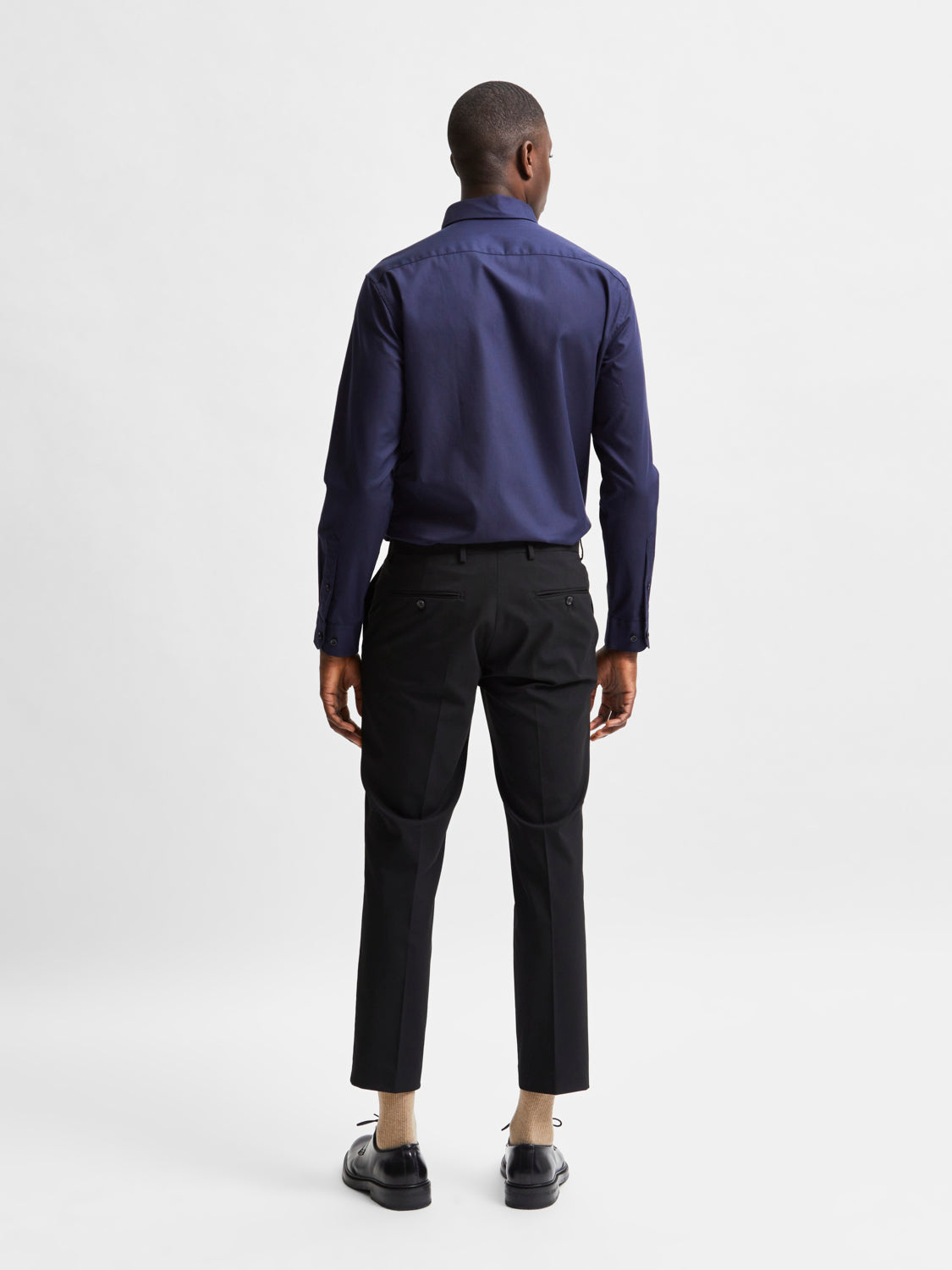 Ethan Slim Skjorte - Blå/ Peacoat